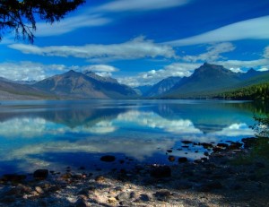 Lake McDonald in Glacier National Park