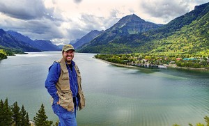 Brian at Waterton Lake 