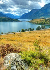 Waterton Lake and Prince of Wales Hotel